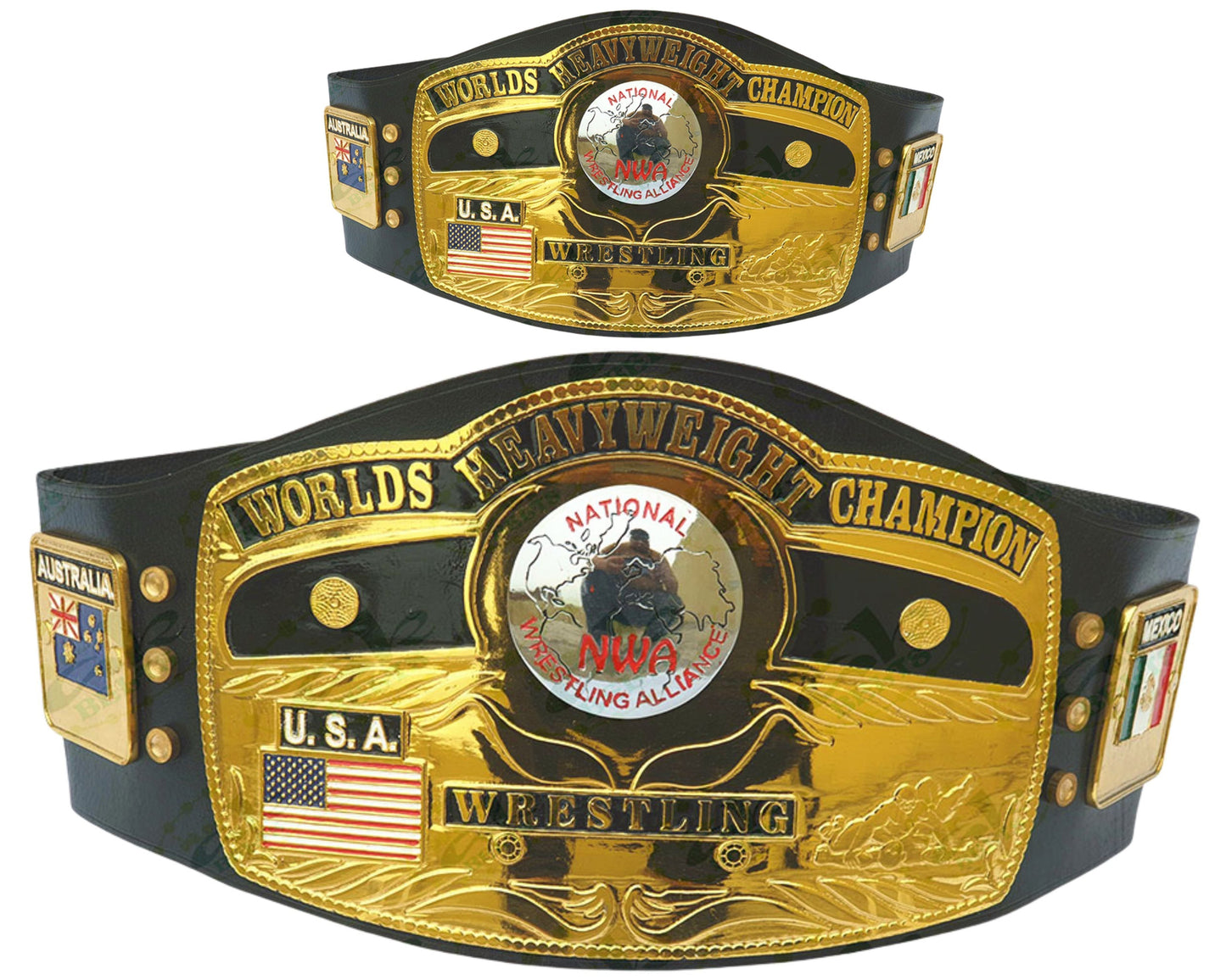 WWE intercontinental Wrestling Championship Belt 1.5MM--01