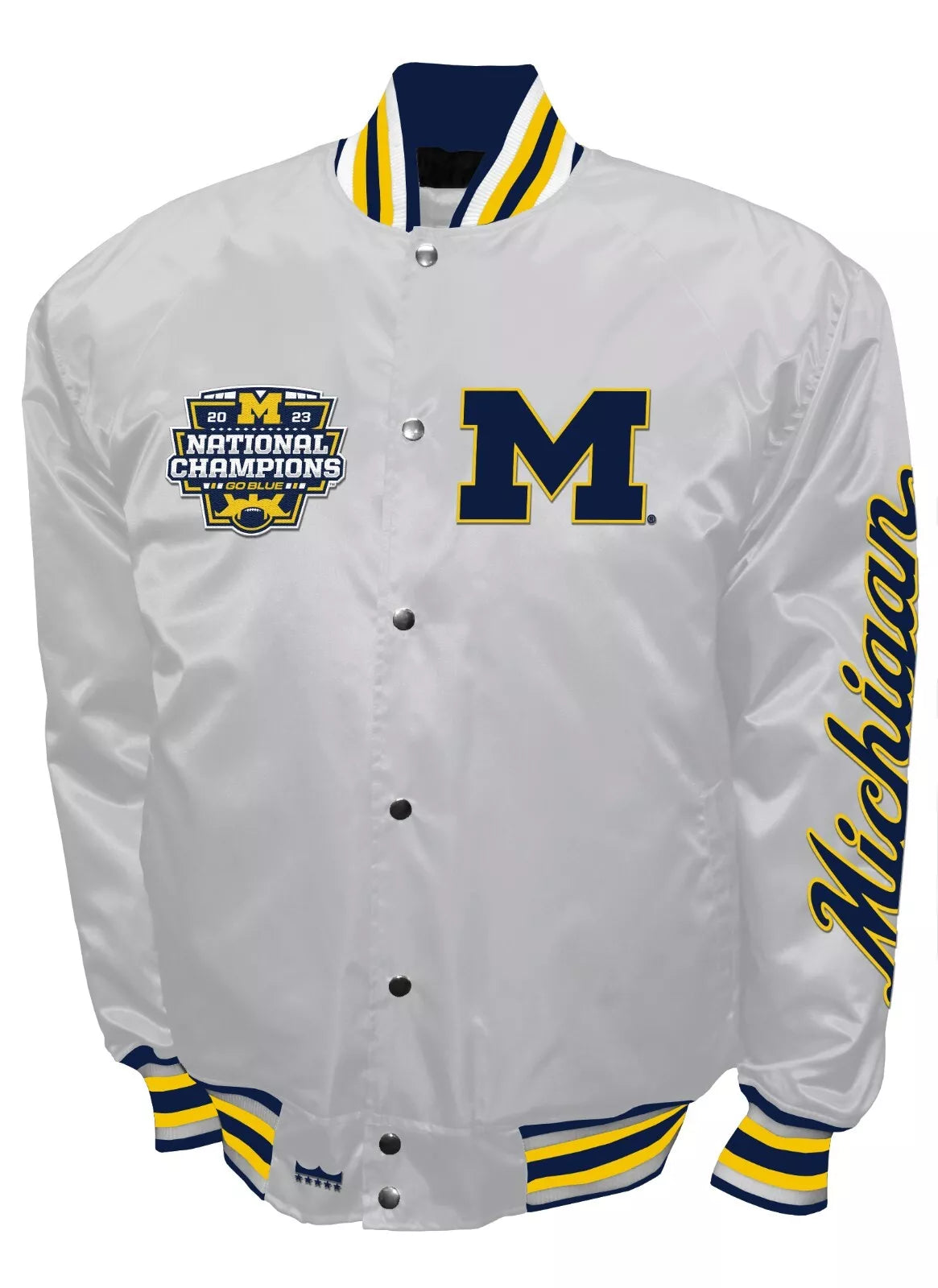 Michigan Wolverine’s NCAA 2023 National Championship Satin Jacket speedzonetwo (1062)