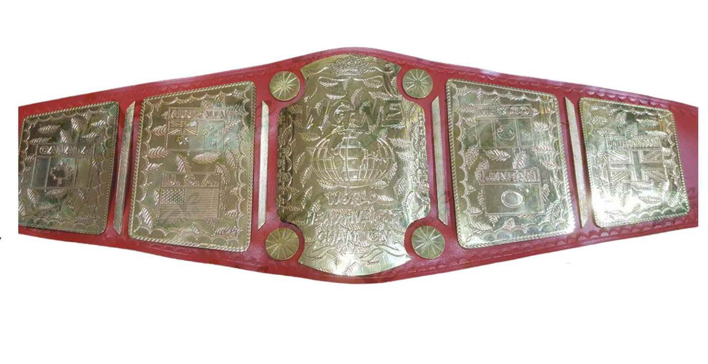 intercontinental Wrestling Championship Custom Belt 2MM-031