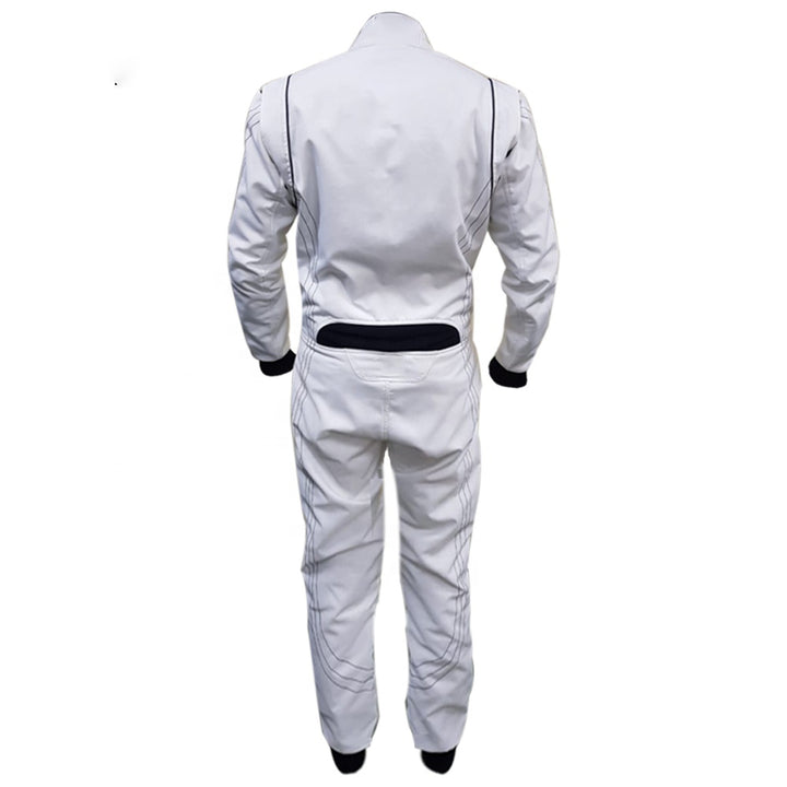 Go-Kart Driver Race Gear - White