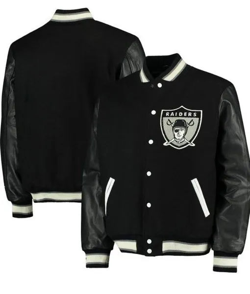 Oakland Las Vegas Raiders Varsity Jacket