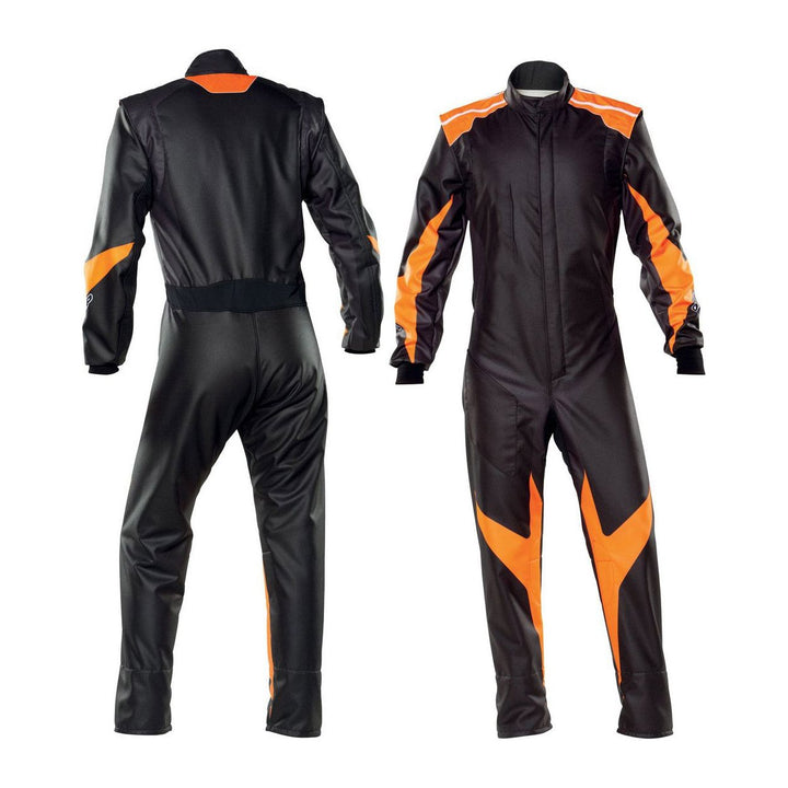 Plain Black/Red Go Kart Racing Outfit
