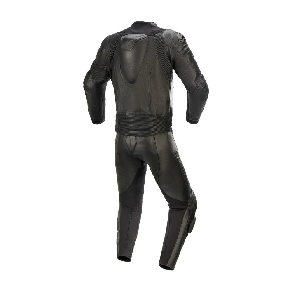 GP Plus V3 Graphite Two-Piece Motorcycle Leather Racing Suit