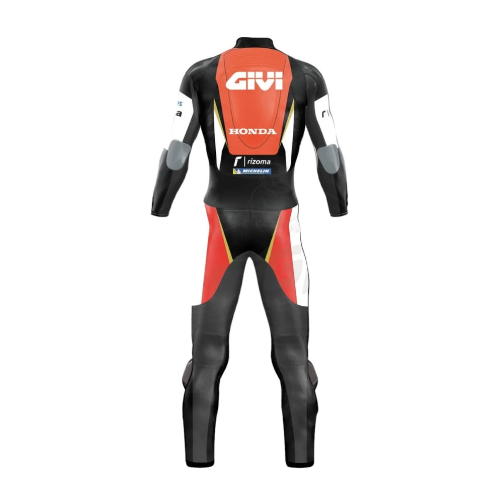 Honda Givi Cal Crutchlow 2019 Motorcycle Leather Racing Suit