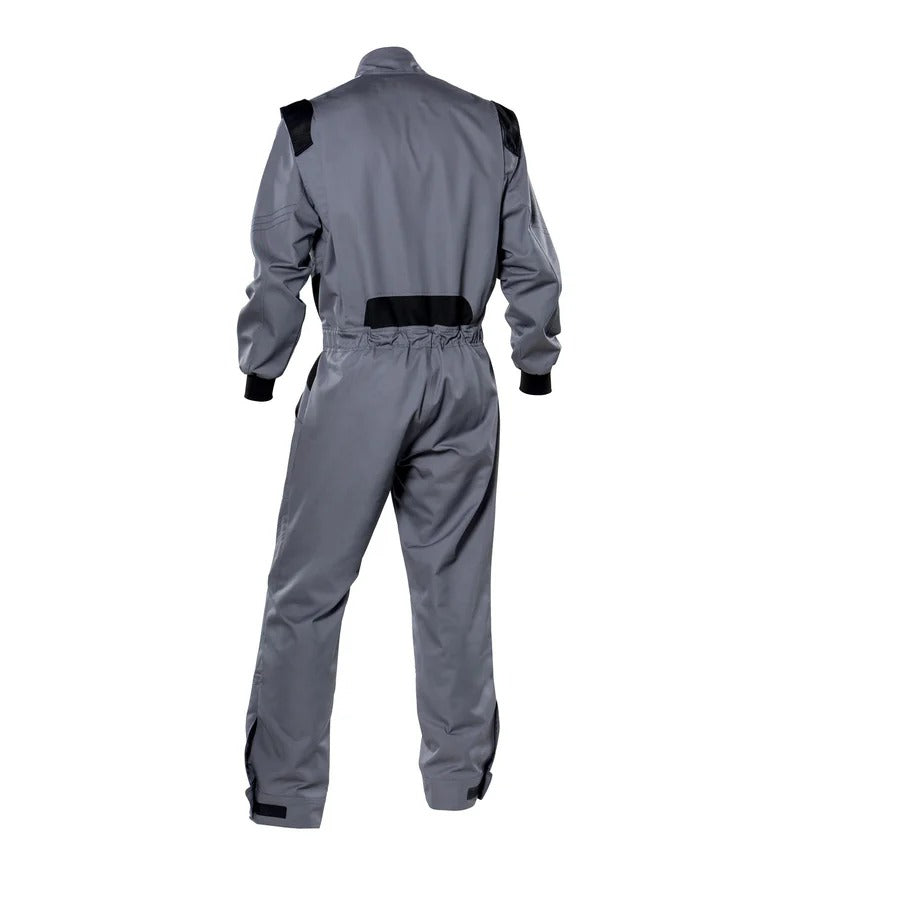 Go Kart Gray Custom Racing Suit