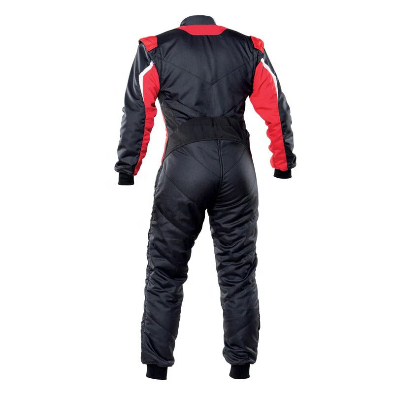 Red Custom Go Kart Racing Suit