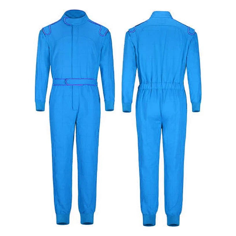 Go Kart Blue Racing Suit