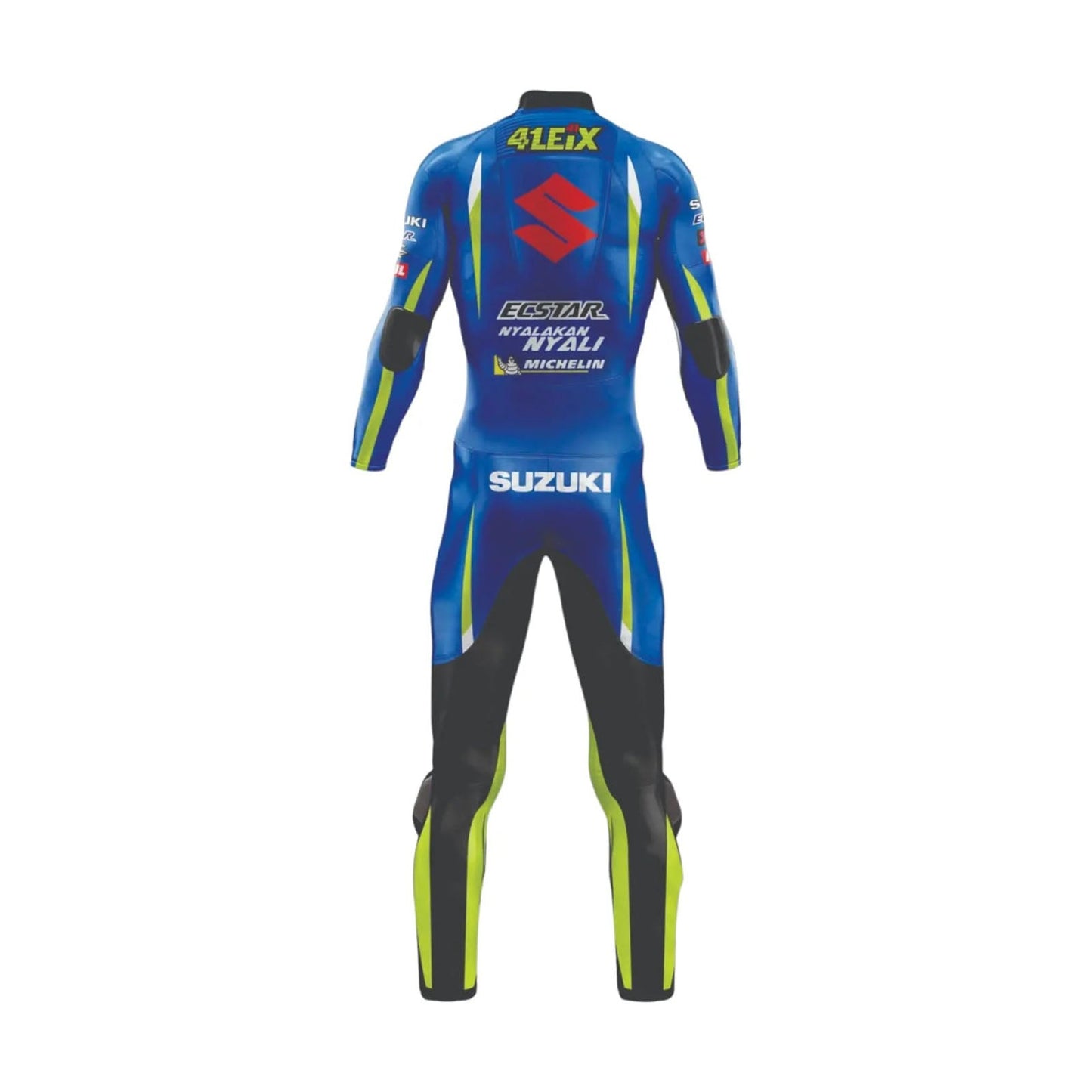 Suzuki Aleix Espargaro 2016 GSXR Leather Motorcycle Riding Suit