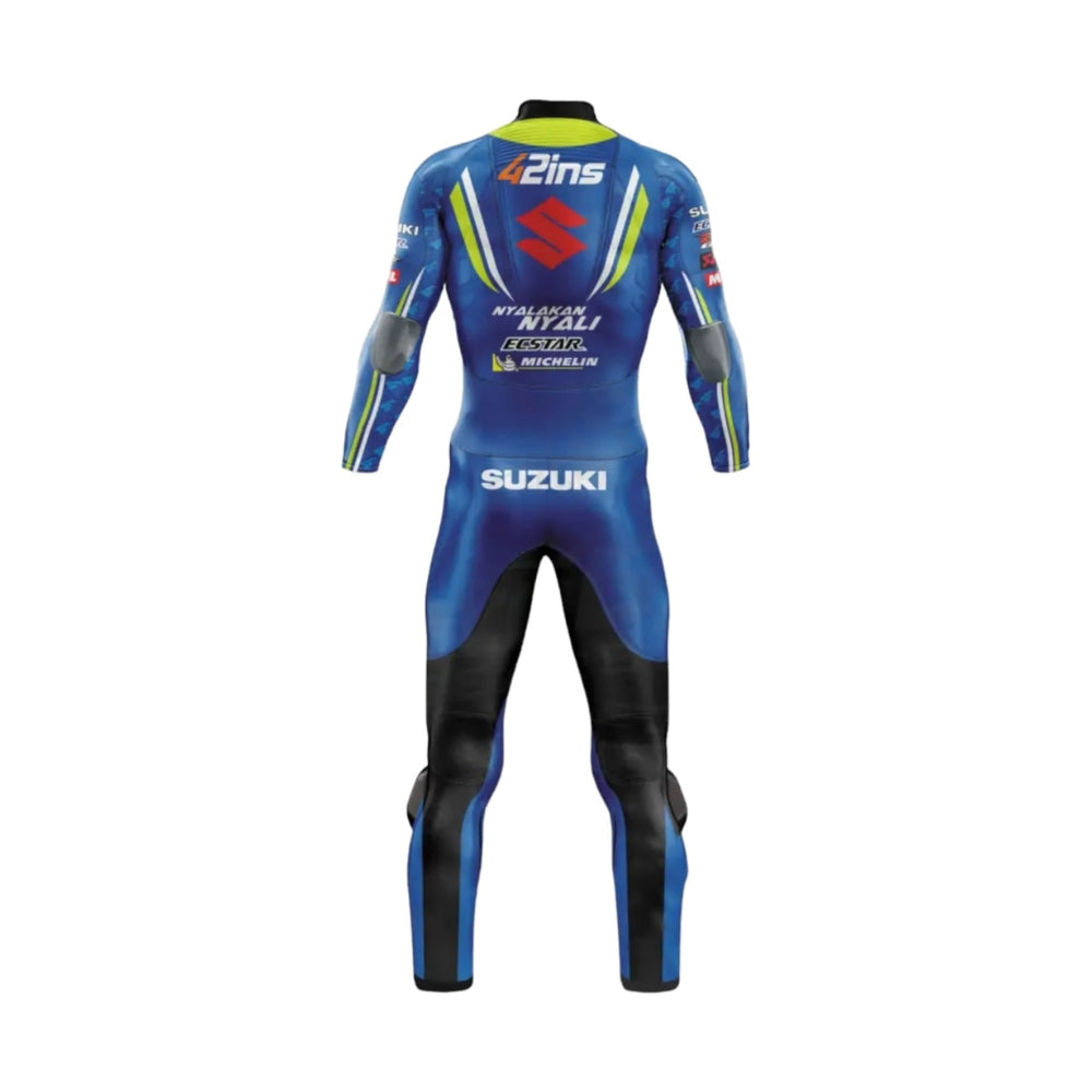 Suzuki Alex Rins 2018 Motorcycle Race Leather Suit