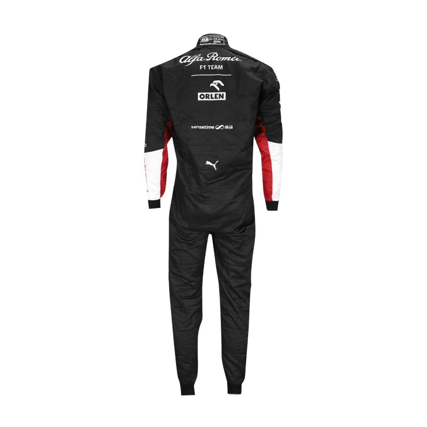 2022 Valtteri Bottas F1 Racing Suit Back View, Custom Fit, Name and Number, Aerodynamic Styling