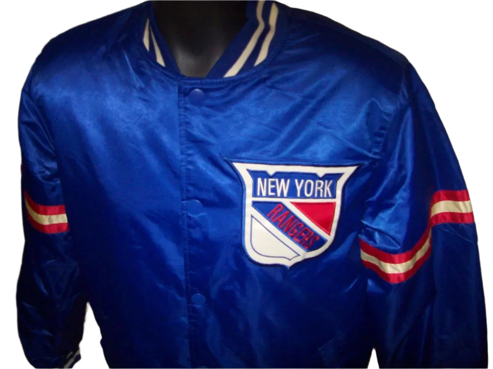 NEW YORK RANGERS NHL STARTER Satin Jacket Traditional