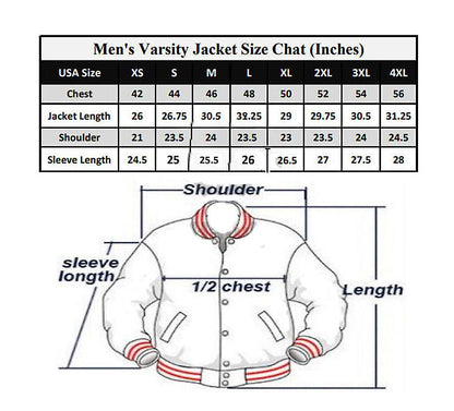 Letterman Pittsburgh Steelers Black and Yellow Varsity Jacket