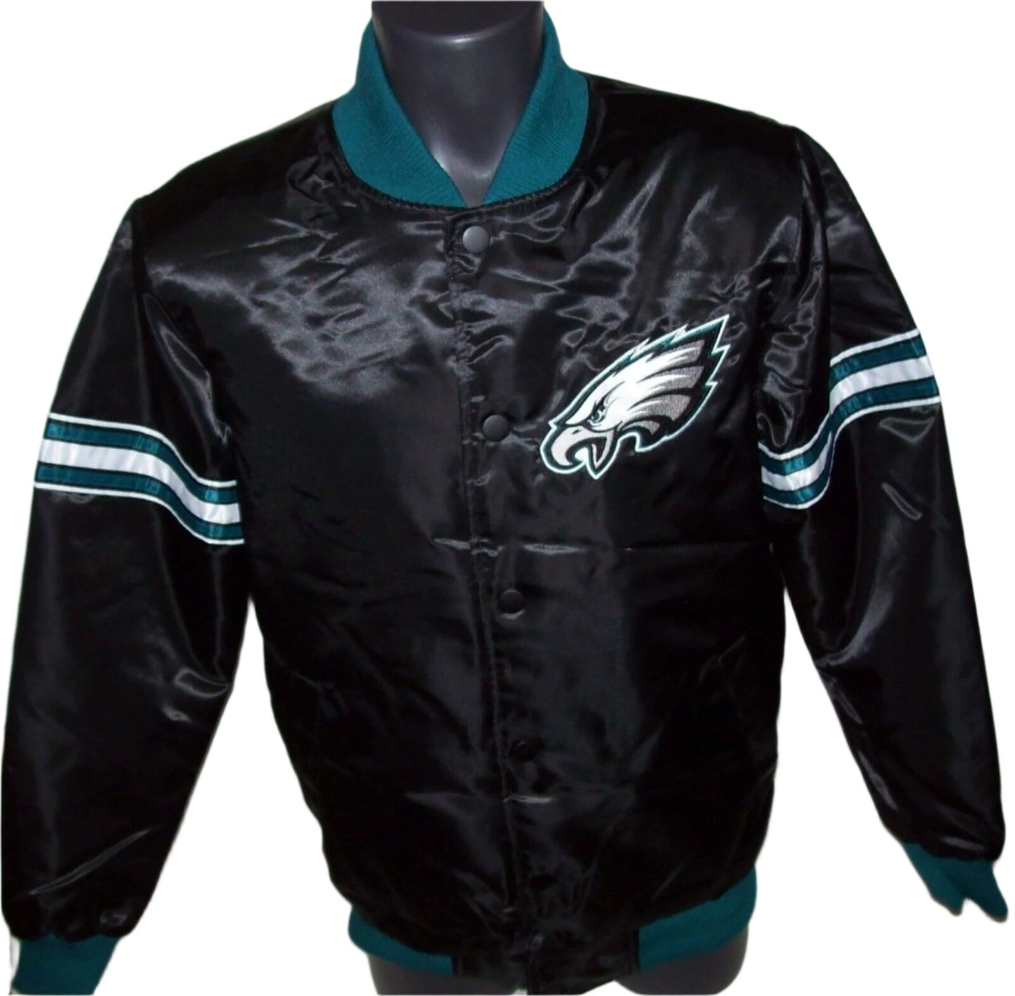 Eagles Jacket Philadelphia Starter Snap Down Jacket