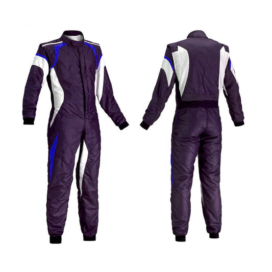 Purple Go-Kart Racing Suit