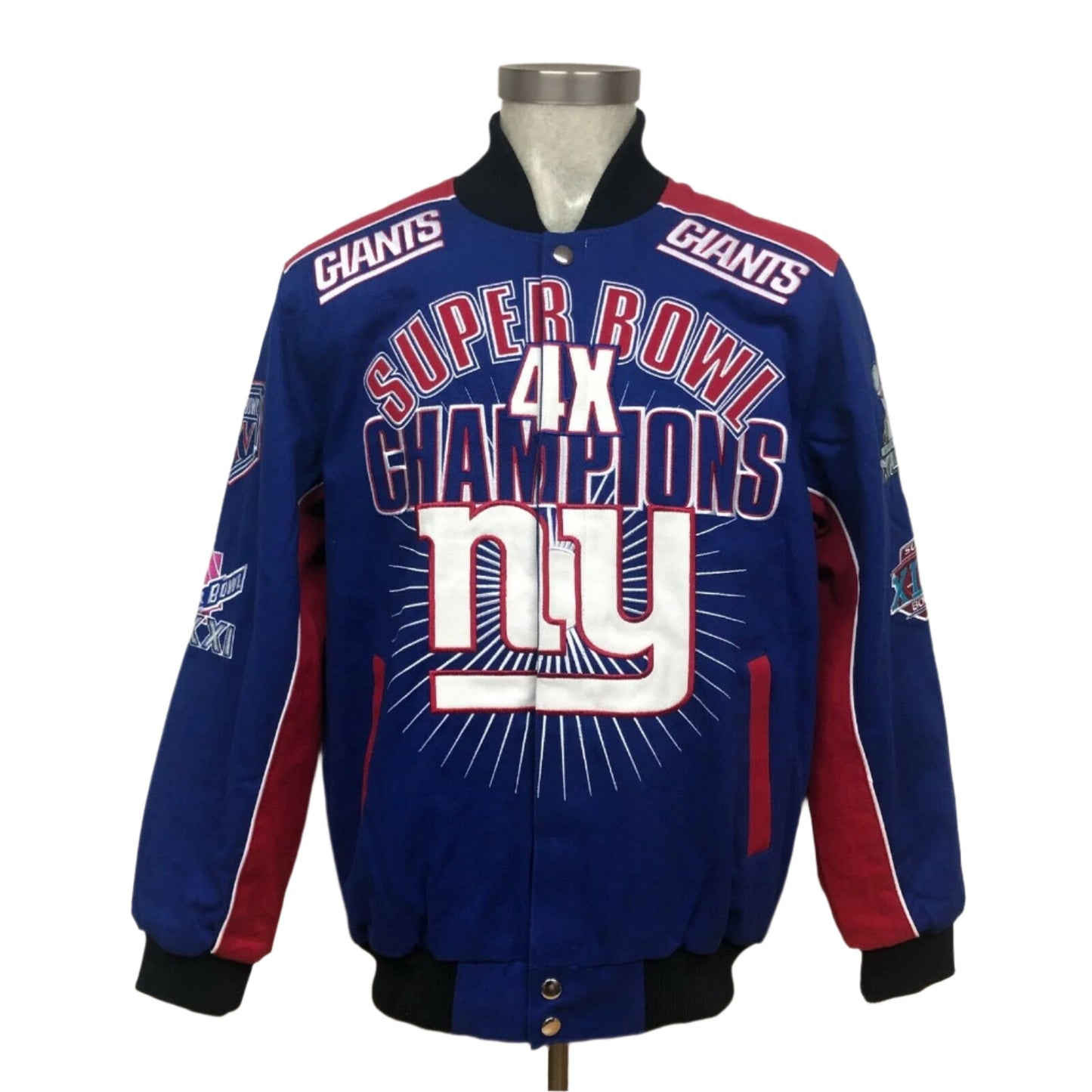 New York Giants 4-Time Superbowl Champions Jacket