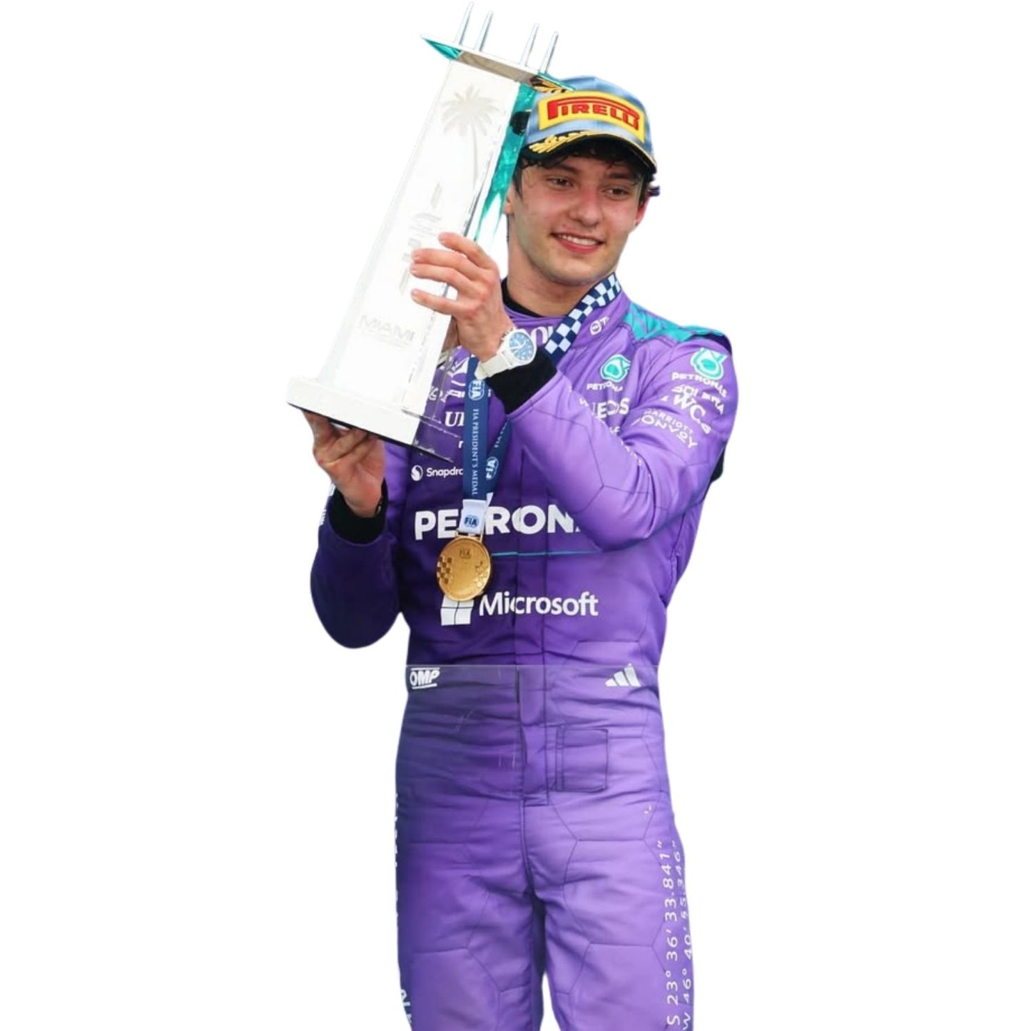 Andrea Kimi Antonelli 2026 Racing Suit F1 Mercedes Miami GP