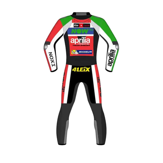 Aleix Espargaro Aprilia Motorcycle Racing Suit