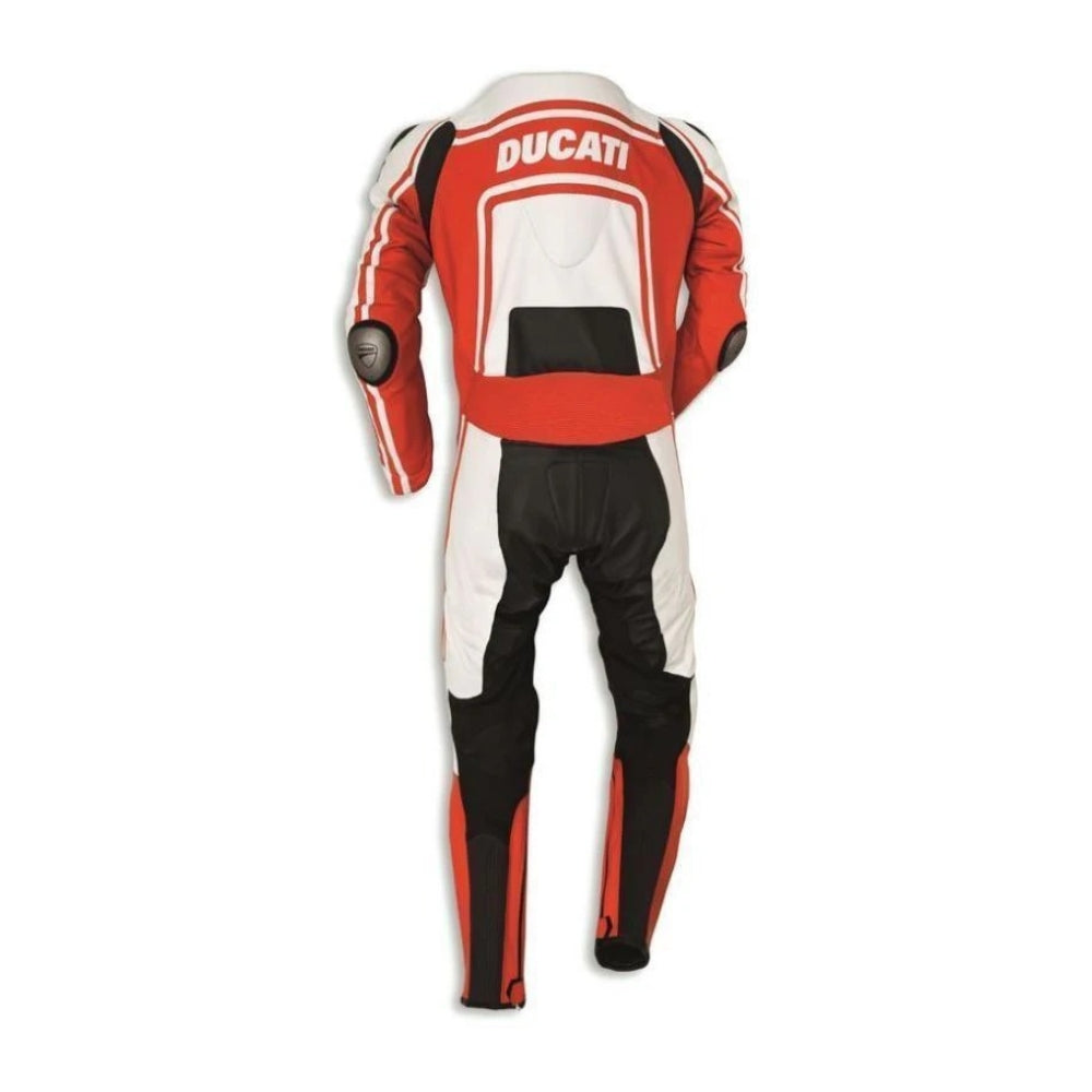 DAS 073 Ducati Corse One-Piece Motorcycle Leather Racing Suit