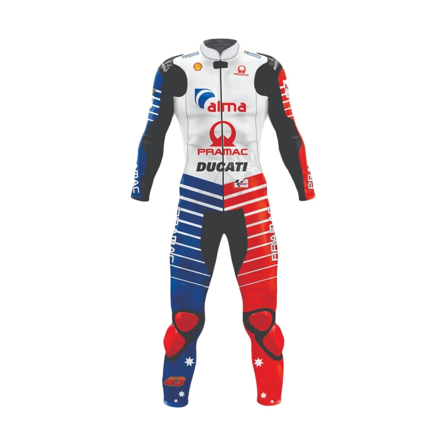 Ducati Francesco Bagnaia 2019 Motorcycle Leather Racing Suit