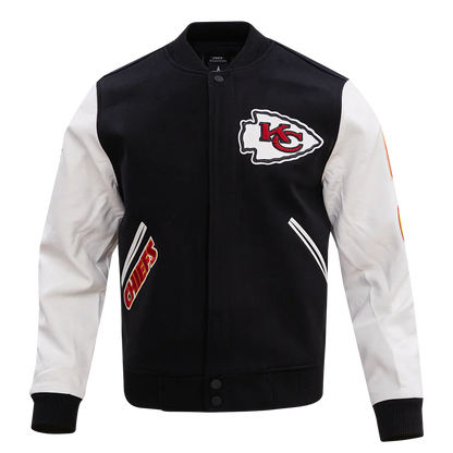 NFL KANSAS CITY CHIEFS CLASSIC WOOL MEN'S VARSITY JACKET