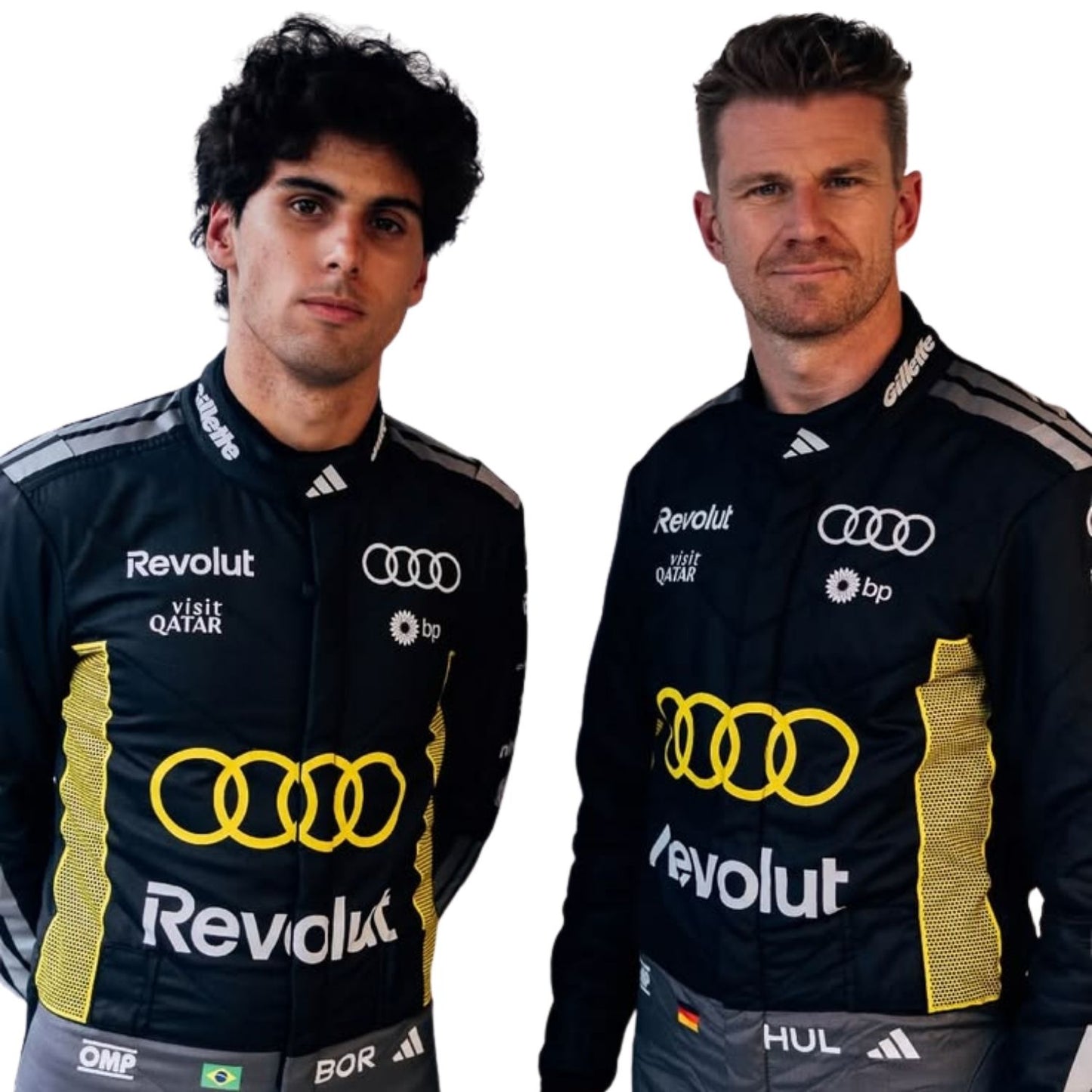 Gabriel Bortoleto & Nico Hulkenberg F1 Racing Costume 2026 - Audi monaco GP