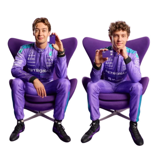 George Russell & Andrea Kimi Antonelli F1 Racing Costume 2026 - Mercedes miami GP
