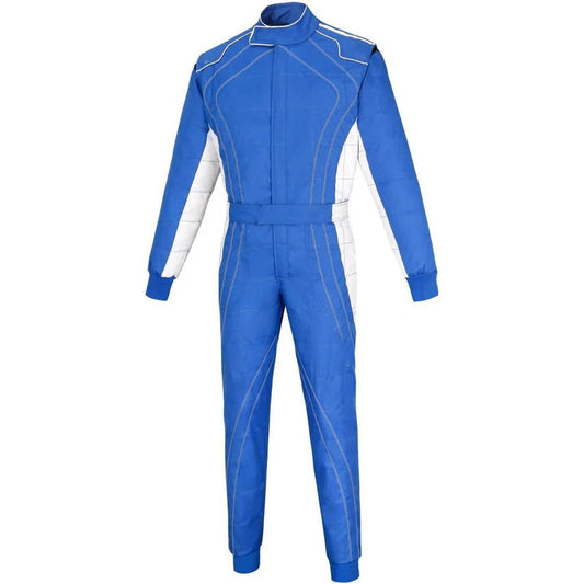 Go Kart Racing Suit Men Blue
