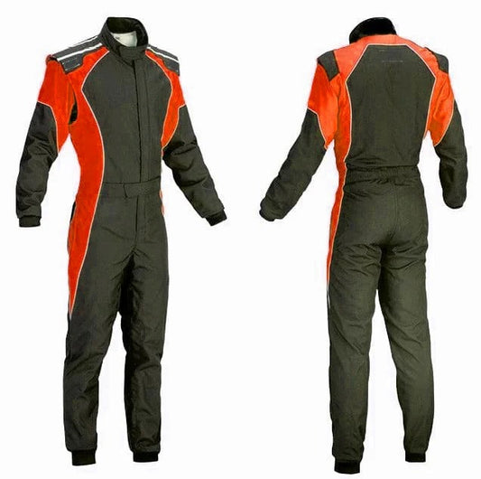 Black & Red Go Kart Custom Suit