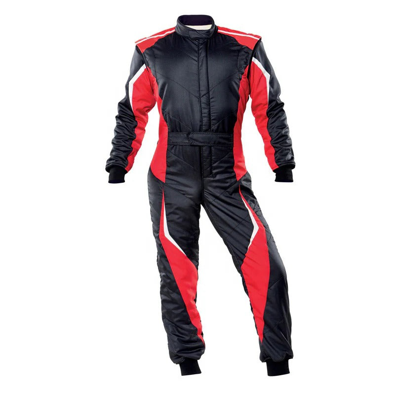 Red Custom Go Kart Racing Suit