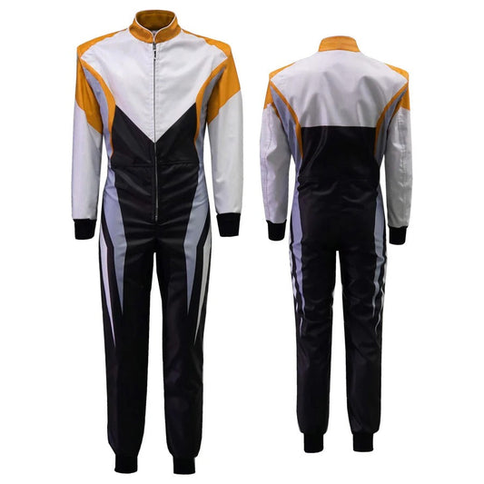 Black & Chocolate Custom Go Kart Race Suit