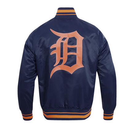 MLB DETROIT TIGERS SCRIPT TAIL MEN'S SATIN JACKET-02