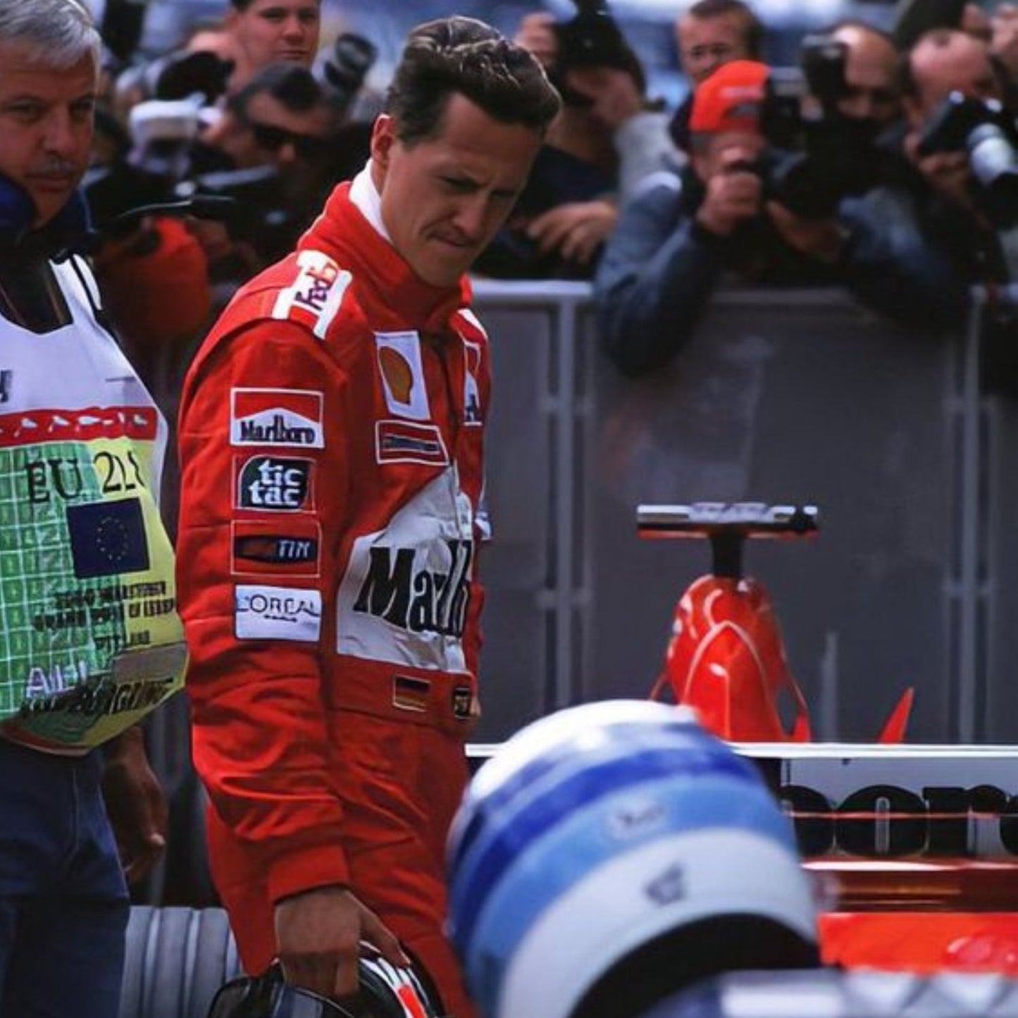 Michael Schumacher 2002 F1 Racing Suit