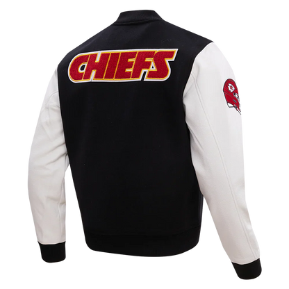 NFL KANSAS CITY CHIEFS CLASSIC WOOL MEN'S VARSITY JACKET