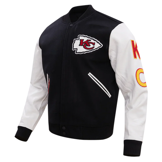 NFL KANSAS CITY CHIEFS CLASSIC WOOL MEN'S VARSITY JACKET