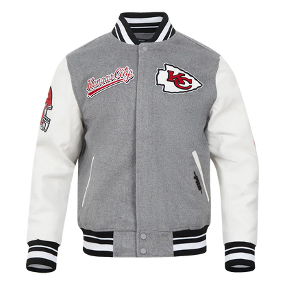 NFL KANSAS CITY CHIEFS SCRIPT TAIL MEN'S RIB WOOL VARSITY
