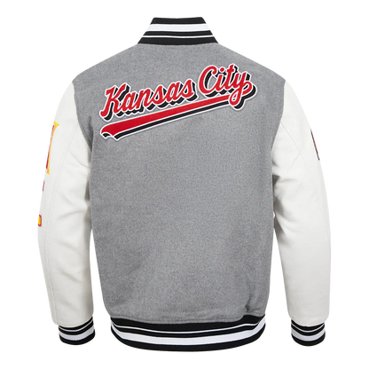 NFL KANSAS CITY CHIEFS SCRIPT TAIL MEN'S RIB WOOL VARSITY