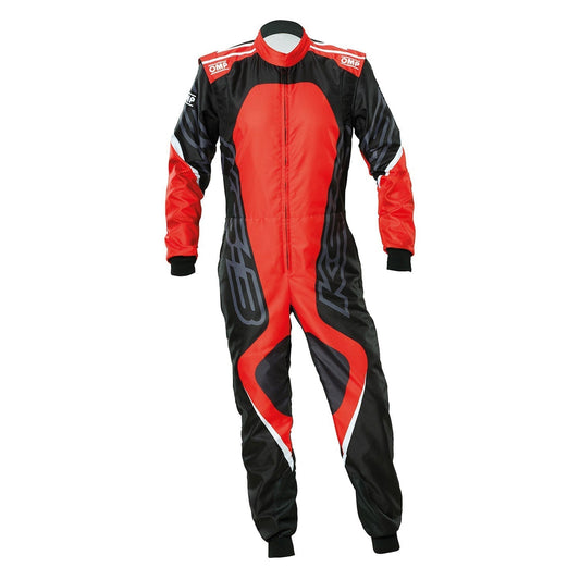 OMP KS-3X ART Style 1 Red/Black Karting Suit - STORMX GEAR