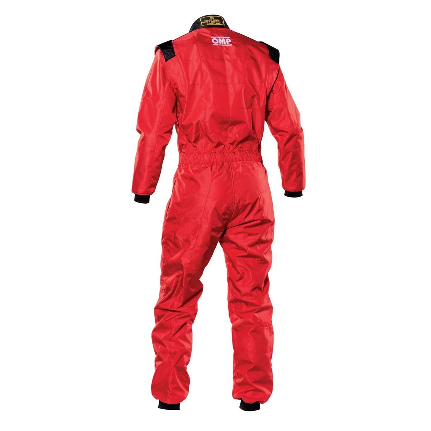 Back View Of OMP KS-4 Karting Suit - Red - STORMX GEAR