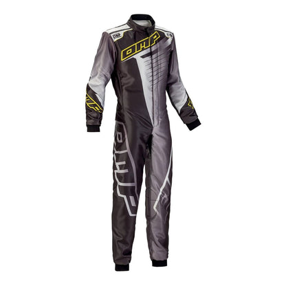 OMP KS 1-R Gray, Black Karting Suit - STORMX GEAR