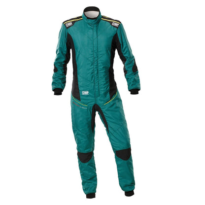 OMP Tecnica Go-Kart Racing Suit - Teal - STORMX GEAR