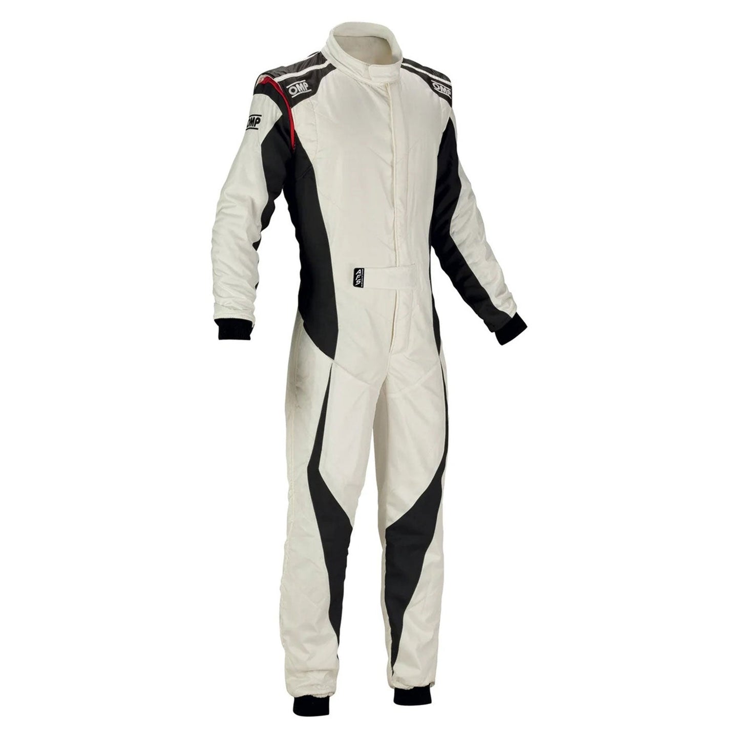OMP White Black Tecnica Evo Racing Suit - STORMX GEAR
