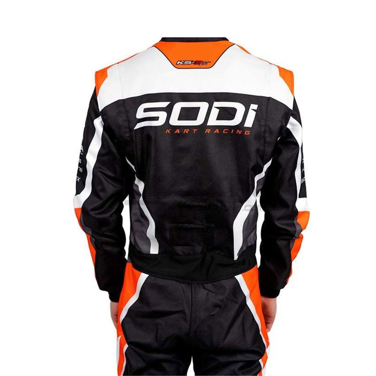 Back View of Sodi OMP Go-Kart Race Suit WithSodi Logo - STORMX GEAR