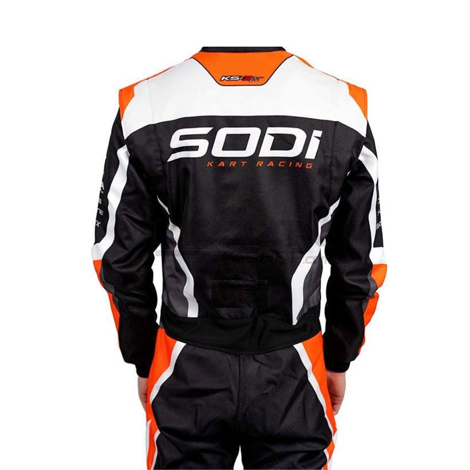 Back View of Sodi OMP Go-Kart Race Suit WithSodi Logo - STORMX GEAR
