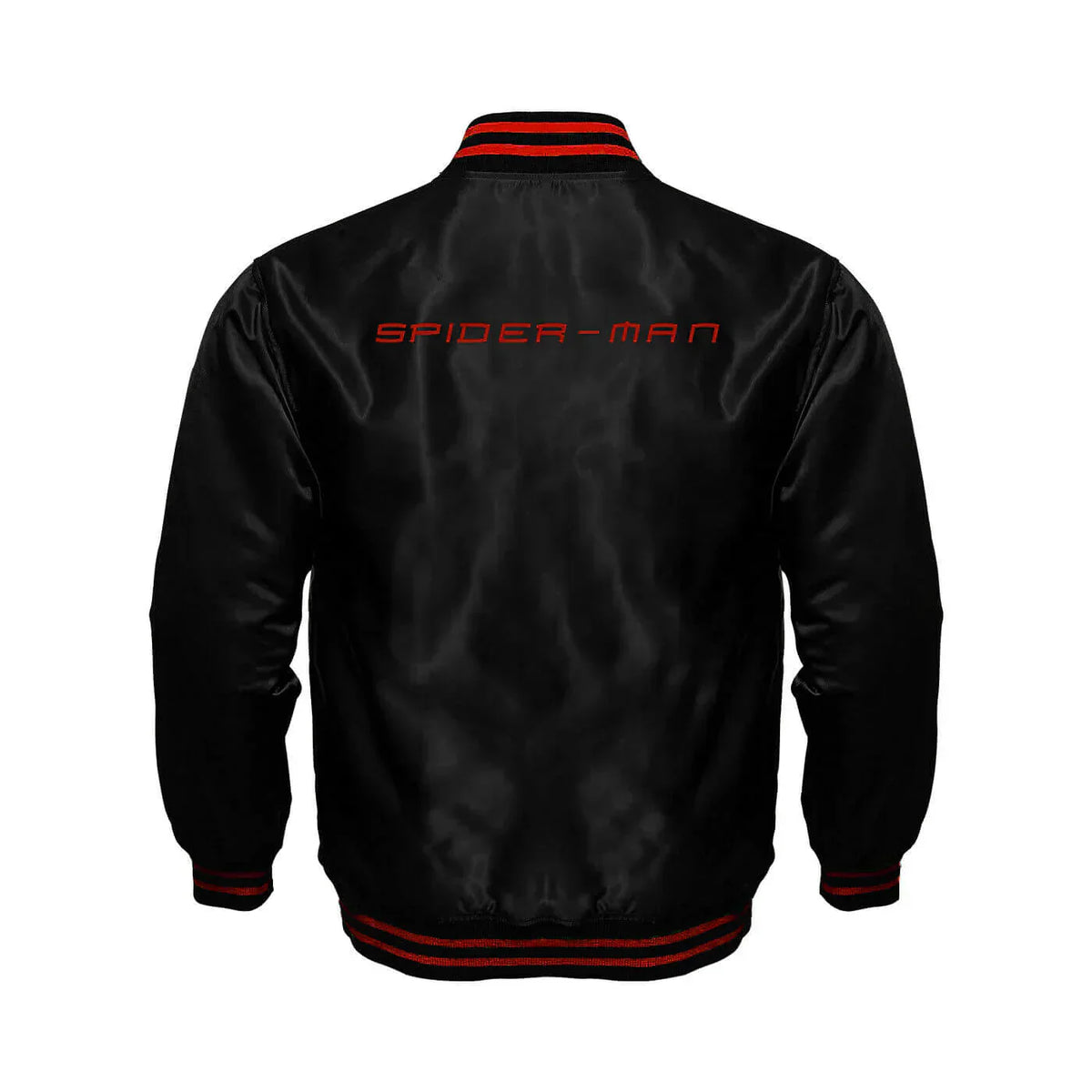 Spiderman satin Varsity Jacket