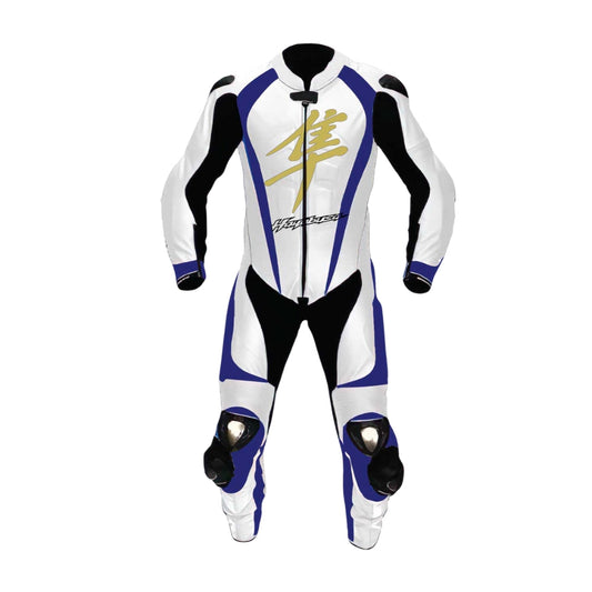 Suzuki Hayabusa Motorcycle Race Leather Suit