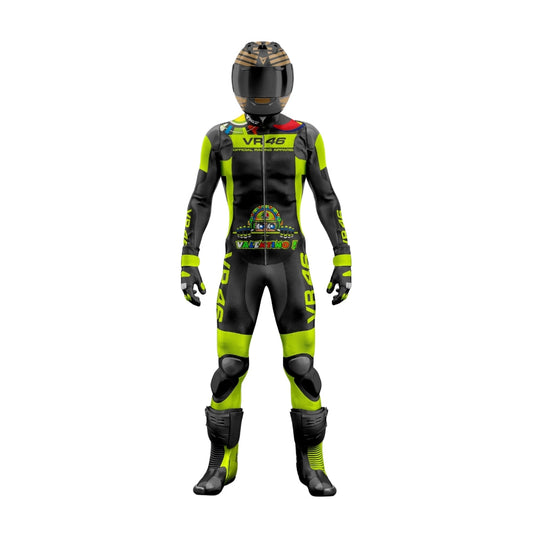 VR 46 MotoGP Custom Leather Racing Suit