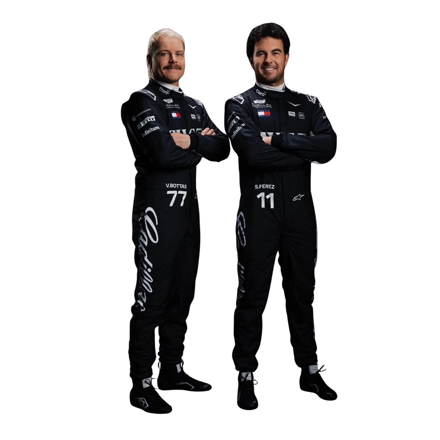 Valtteri Bottas & Sergio Perez F1 Racing Costume 2026 - Cadillac