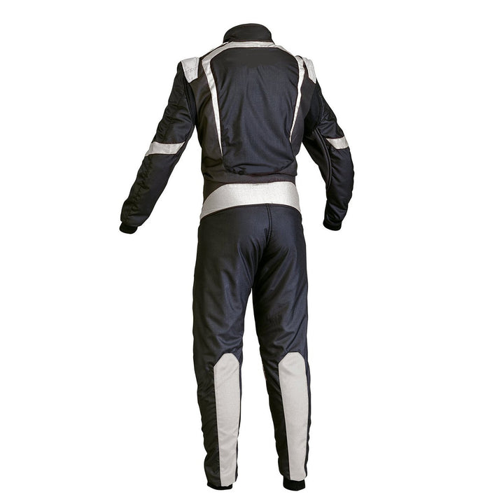 Black Go-Kart Driver Racing Wear