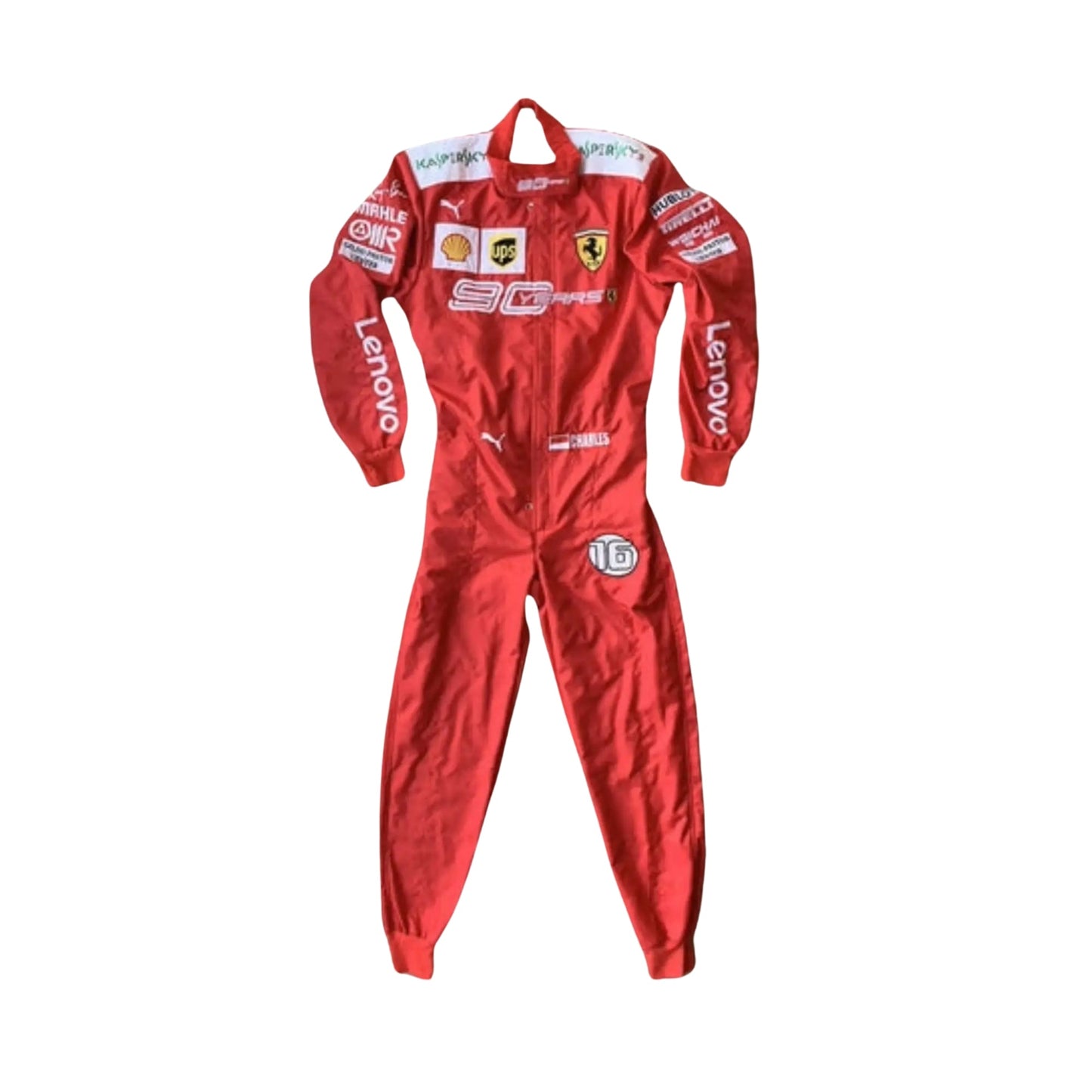 2019 Charles Leclerc Scuderia 90 years f1 Race Suit