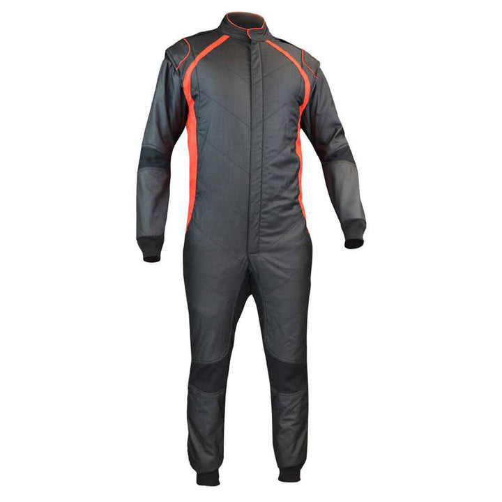 Plain Black Go Kart Racing Outfit